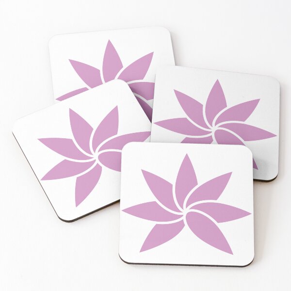 Item preview, Purple Abstract Flower Design  designed and sold by RUMI-ART-PLANET.