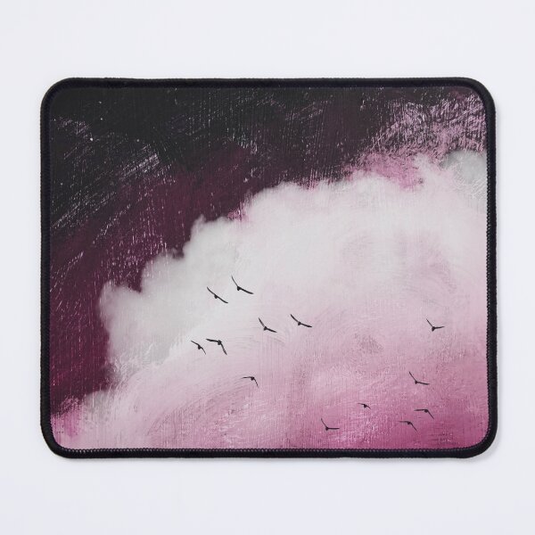 Item preview, Pink Cloud Abstract Painting designed and sold by Dyrk Wyst Redbubble Shop.