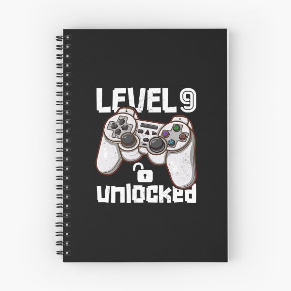Item preview, 9th Birthday Boy Level 9 Unlocked Video Gamer Birthday designed and sold by VisualPretty.