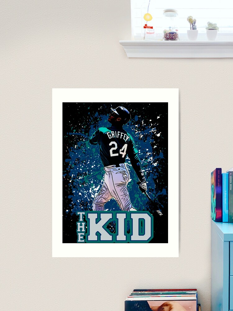 Ken Griffey Jr. Print Art Print by peteschwadel