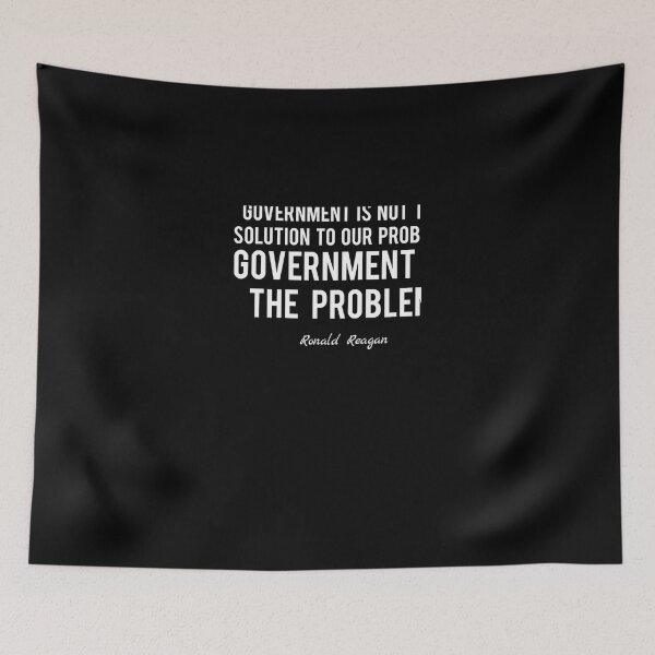 Item preview, Government Is Not The Solution To Our P designed and sold by mewshoe.