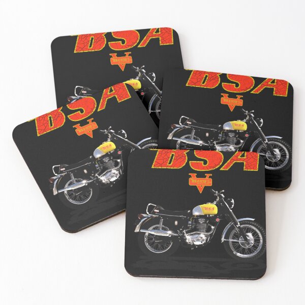 Item preview, Vintage bsa victor  motorcycles design by motormaniac designed and sold by RobertDaurelio.
