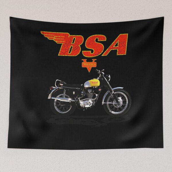 Item preview, Vintage bsa victor  motorcycles design by motormaniac designed and sold by RobertDaurelio.