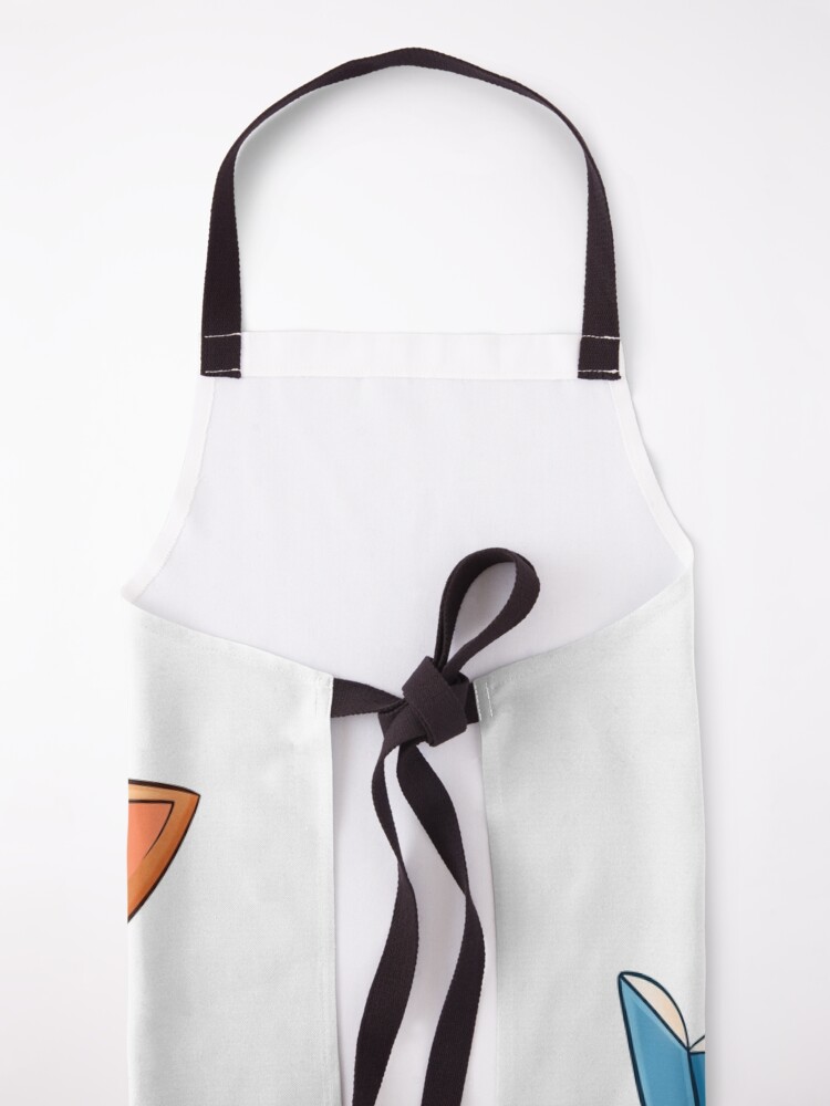 Alternate view of Corgi goes back to school Apron