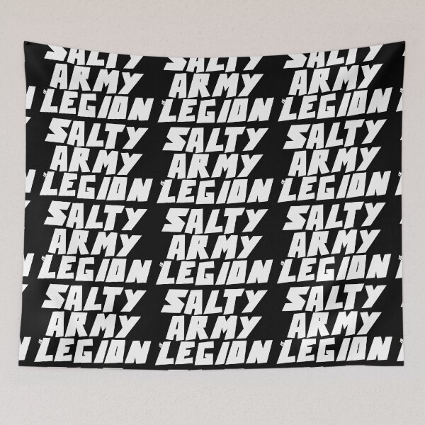 Item preview, SALTY ARMY is LEGION designed and sold by CRINGEWORTHY TEES.