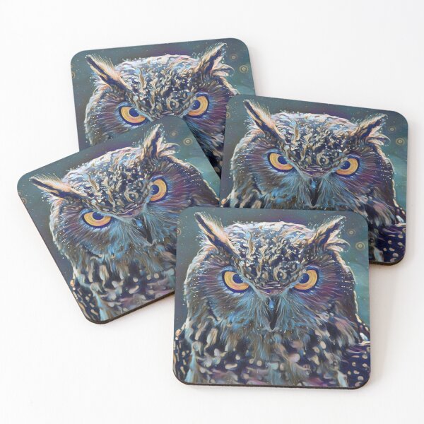 Item preview, OWL PORTRAIT designed and sold by KatisDesign.