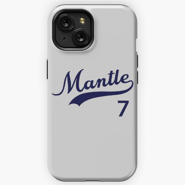 Mickey Mantle Wallpaper iPhone Cases for Sale