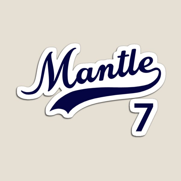 Download Mickey Mantle Jersey Number Seven Wallpaper