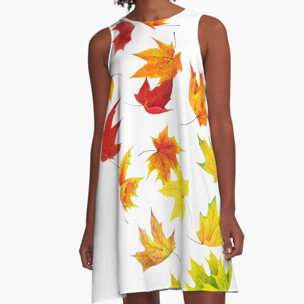 Item preview, Flying autumn leaves designed and sold by 6hands.