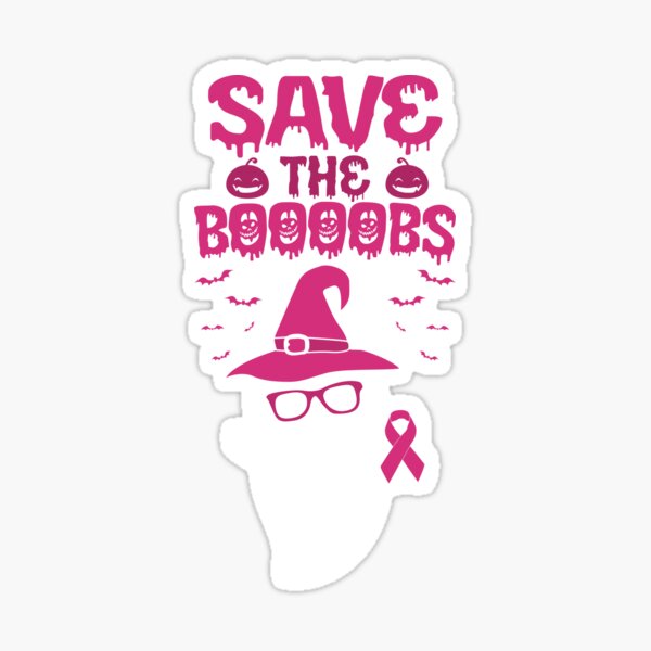 Boobs - Breast Cancer Awareness Sticker for Sale by