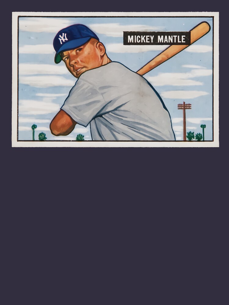 1951 Bowman Mickey Mantle Youth T-Shirt by Celestial Images - Pixels Merch