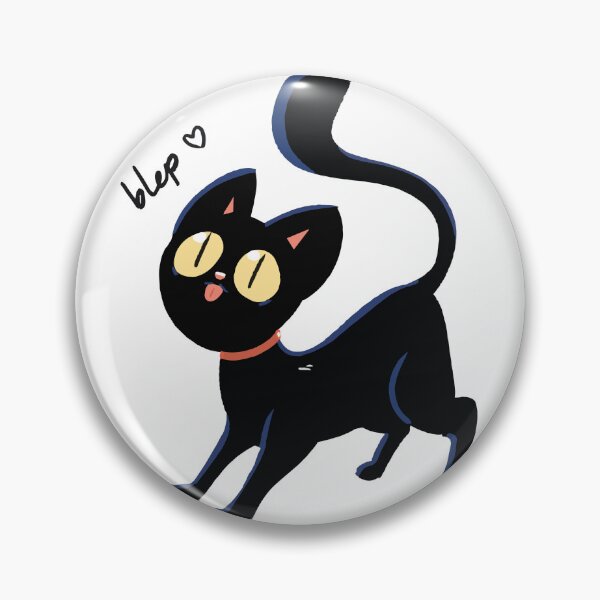 Item preview, Black Blep Cat designed and sold by TribalCatMerch.