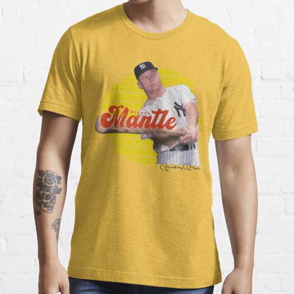 Mickey Mantle Essential T-Shirt for Sale by Hadipurnomon