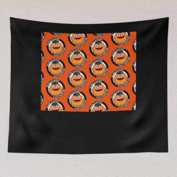 Item preview, The urge to destroy is also a creative urge gritty meme throw blanket designed and sold by LittleRichard63.