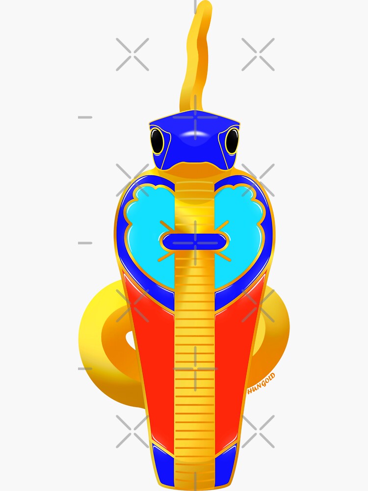 Snake Uraeus Ancient Egypt Sticker For Sale By Hungold Redbubble