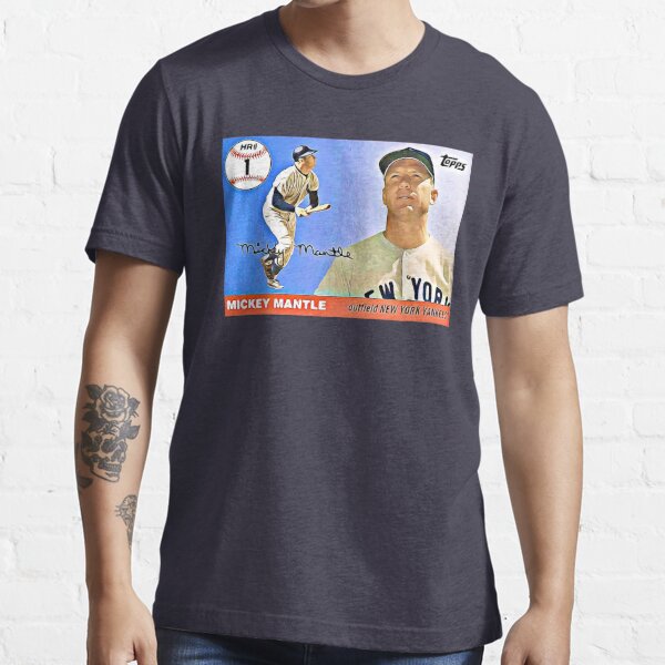Mickey Mantle Jersey Essential T-Shirt for Sale by positiveimages