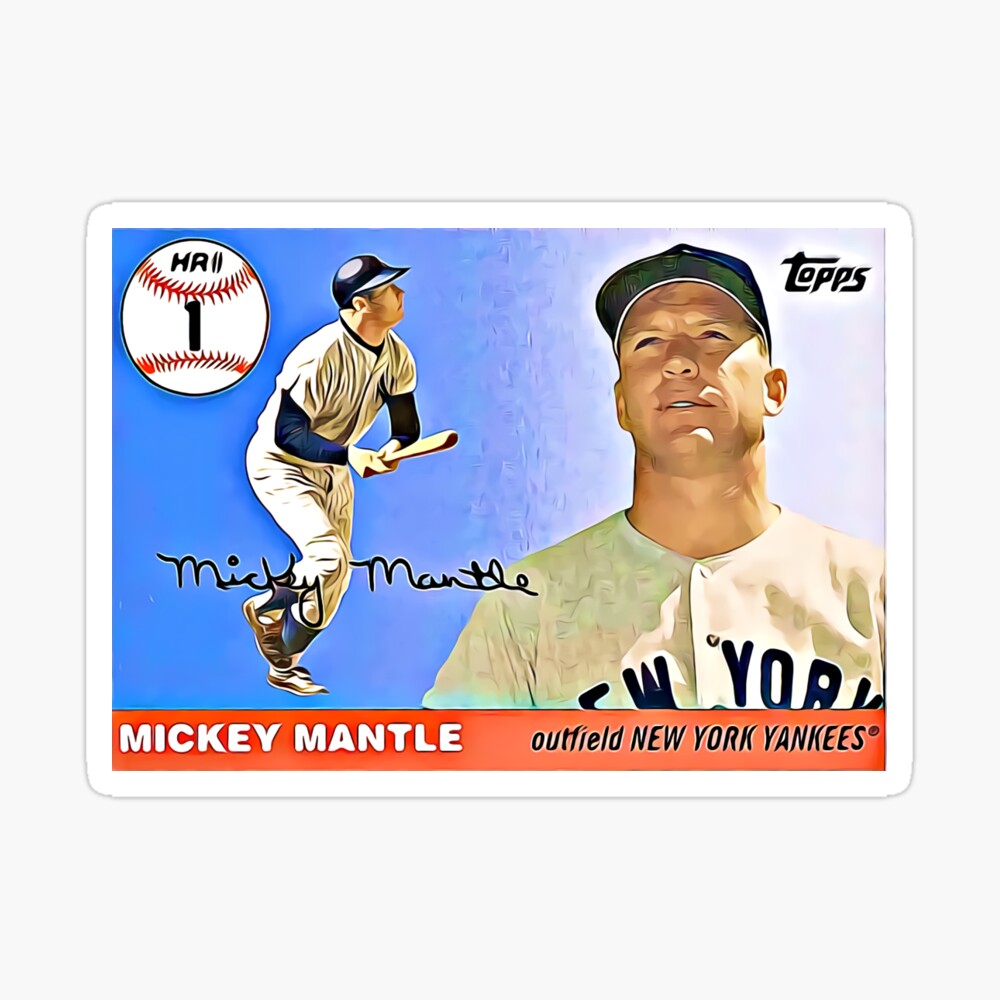 Mickey Mantle Homerun #1 Magnet for Sale by JosephThompdop