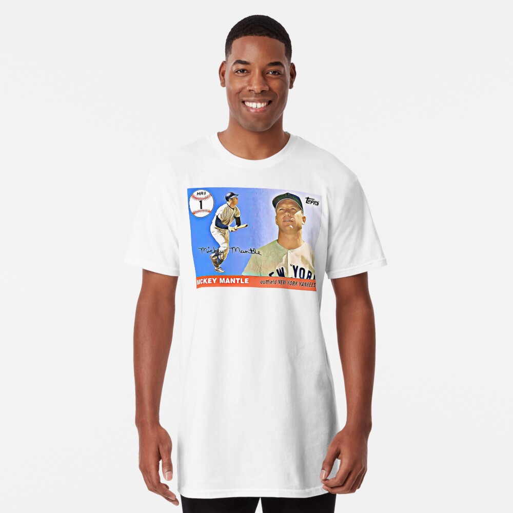 Mickey Mantle Homerun #1 Kids T-Shirt for Sale by JosephThompdop