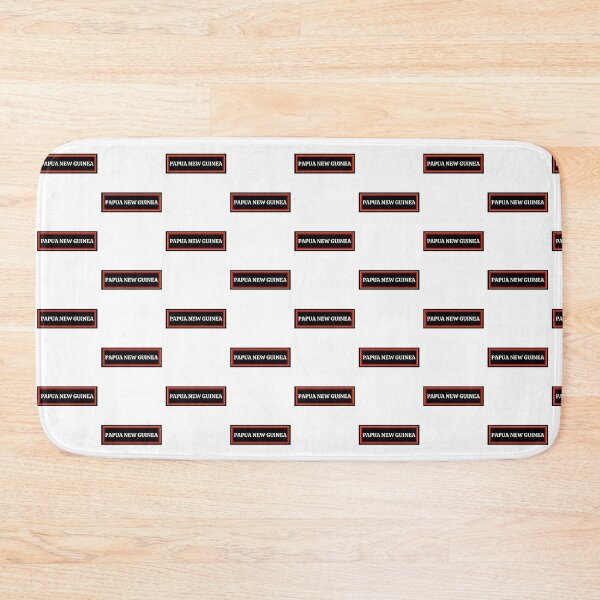 Item preview, Papua New Guinea Flag Colours Plate designed and sold by Fed Sher.