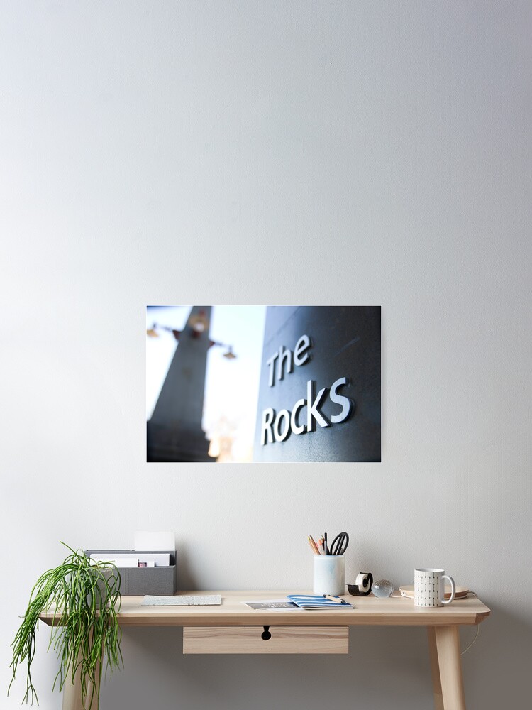 Thumbnail 2 of 3, Poster, The Rocks designed and sold by mchammerhead.