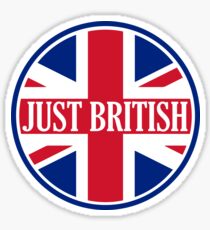 Just British Motoring Magazine Round Logo Sticker