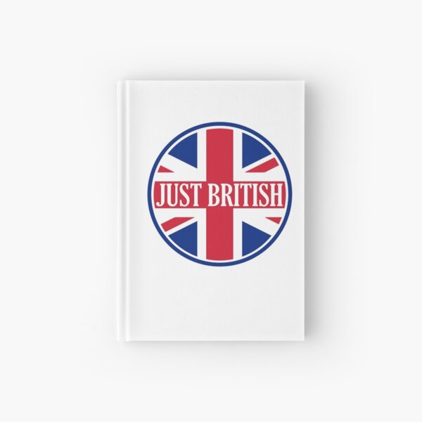 Just British Motoring Magazine Round Logo Hardcover Journal