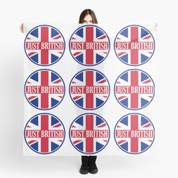 Just British Motoring Magazine Round Logo Scarf