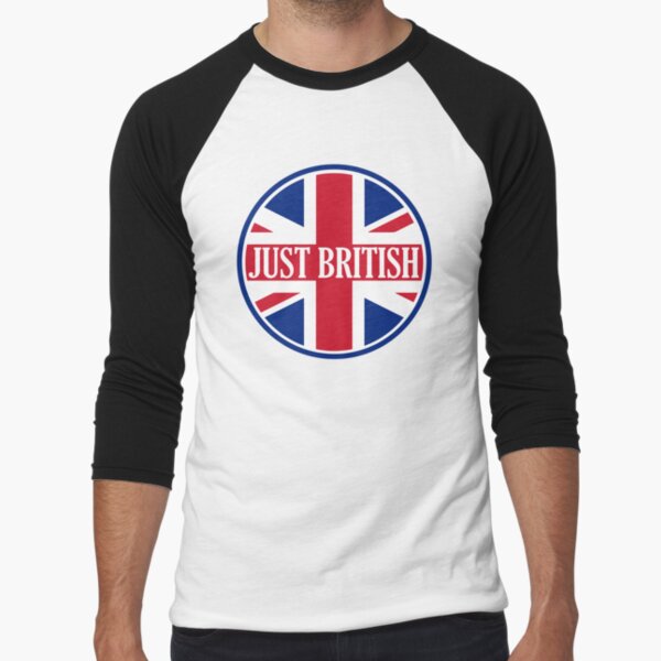 Just British Motoring Magazine Round Logo Baseball ¾ Sleeve T-Shirt