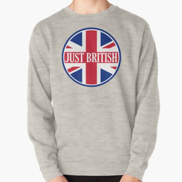 Just British Motoring Magazine Round Logo Pullover Sweatshirt