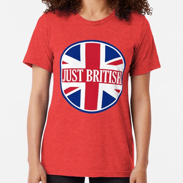 Just British Motoring Magazine Round Logo Tri-blend T-Shirt