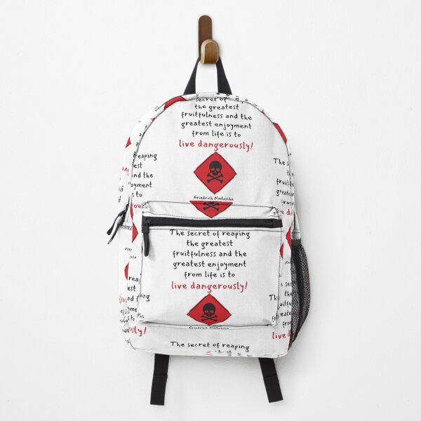 Item preview, The secret of reaping the greatest fruitfulness and the greatest enjoyment from life is to live dangerously! designed and sold by LifeWisdom.