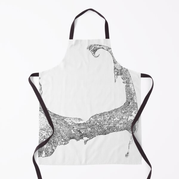Item preview, Cape Cod White Map designed and sold by multiplicitymap.