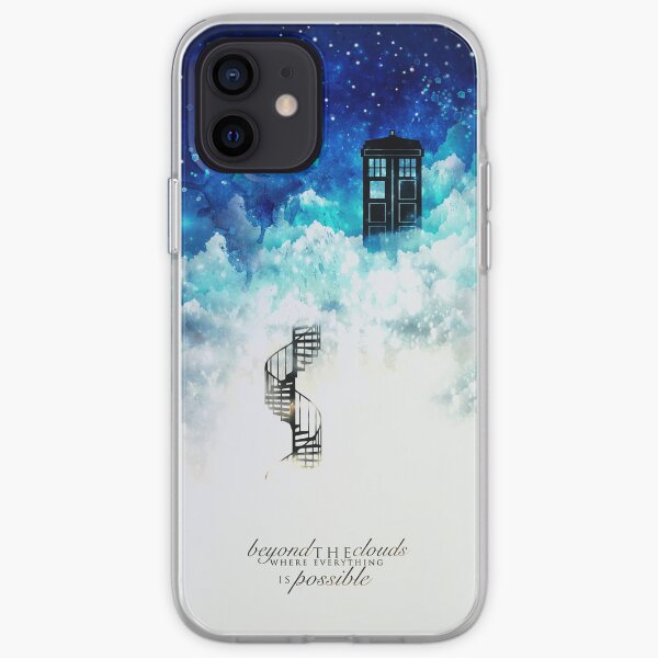 Au-delà des nuages Coque souple iPhone