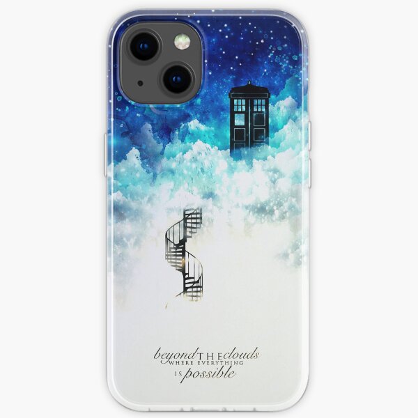 Beyond the clouds iPhone Soft Case