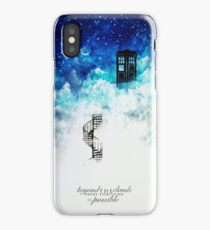 Beyond the clouds iPhone Case