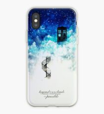 Beyond the clouds iPhone Case