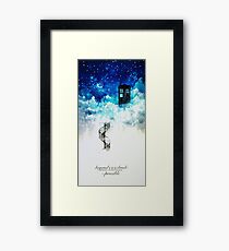 Beyond the clouds Framed Print