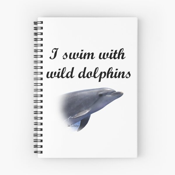 Item preview, I swim with wild dolphins  designed and sold by Ida Eriksson.