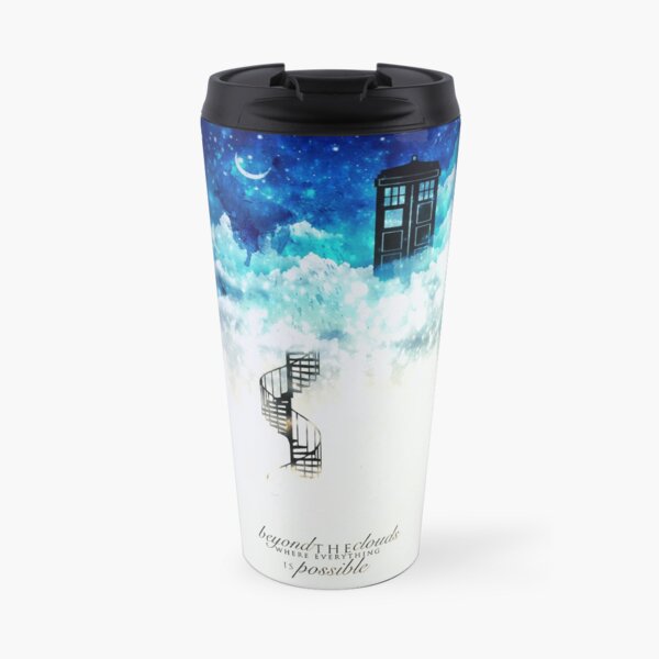 Beyond the clouds Travel Mug