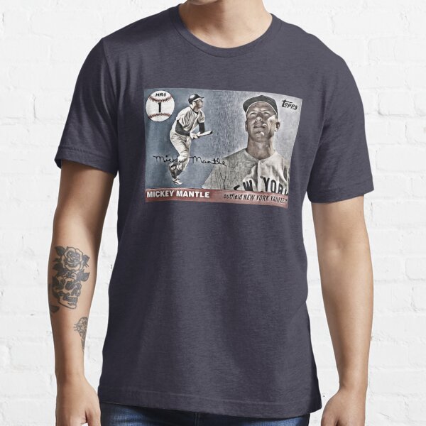Mickey Mantle Circa 1957 Flashback Champs T-shirt for Sale by