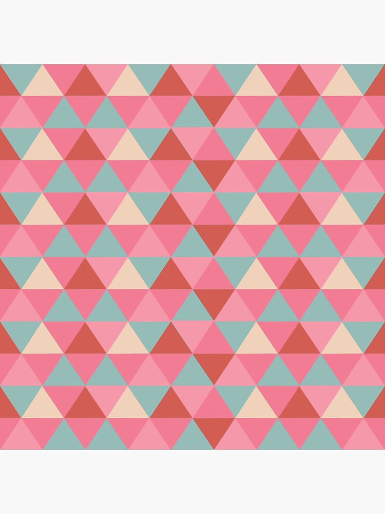 Red Triangle Pattern by tranda90
