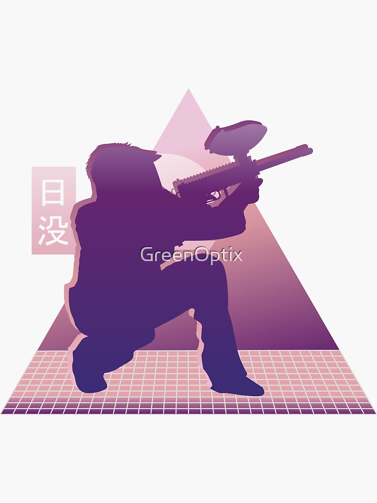 Vaporwave Paintball by GreenOptix