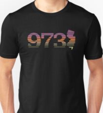 973 New Jersey Sunset Gradient Unisex T-Shirt