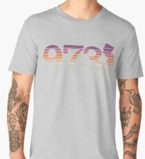 973 New Jersey Sunset Gradient Men's Premium T-Shirt