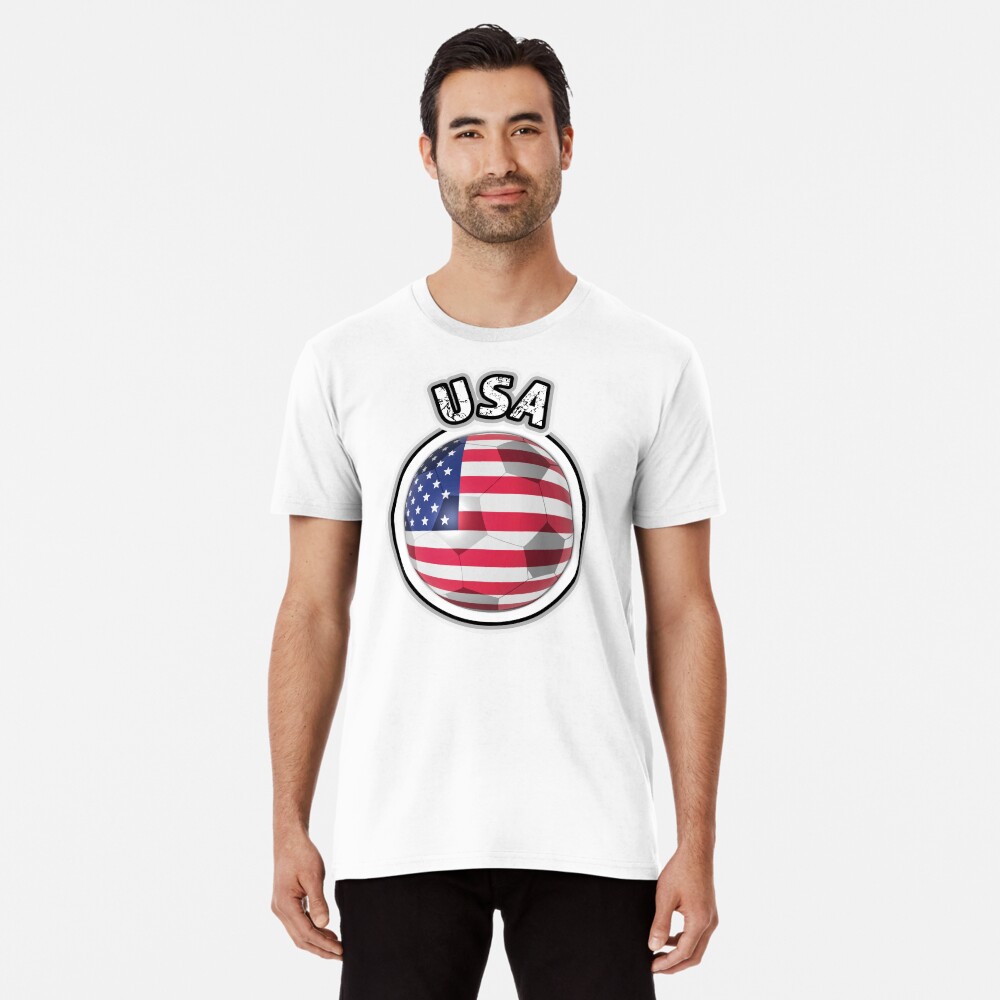 USA - Soccer Supporters Premium T-Shirt