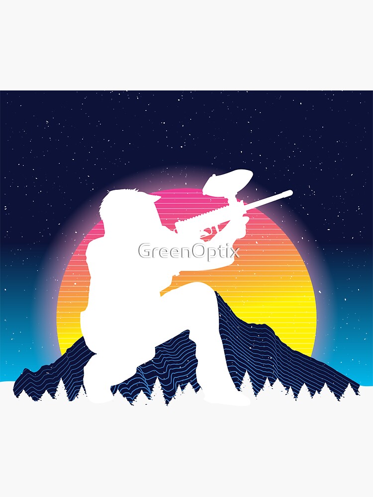 Vaporwave Paintball by GreenOptix