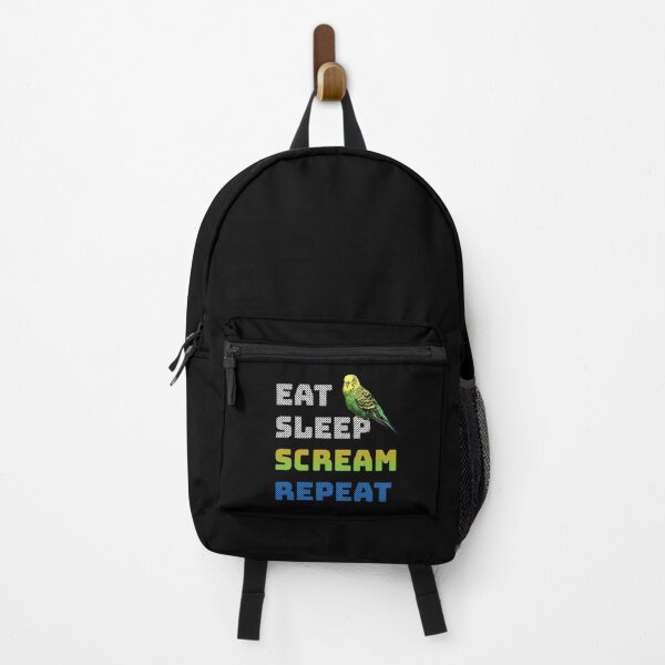 Item preview, Eat Sleep Scream Repeat Budgie designed and sold by Alienphysique.