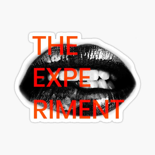 The Experiment - Dark SynthWave Band Sticker