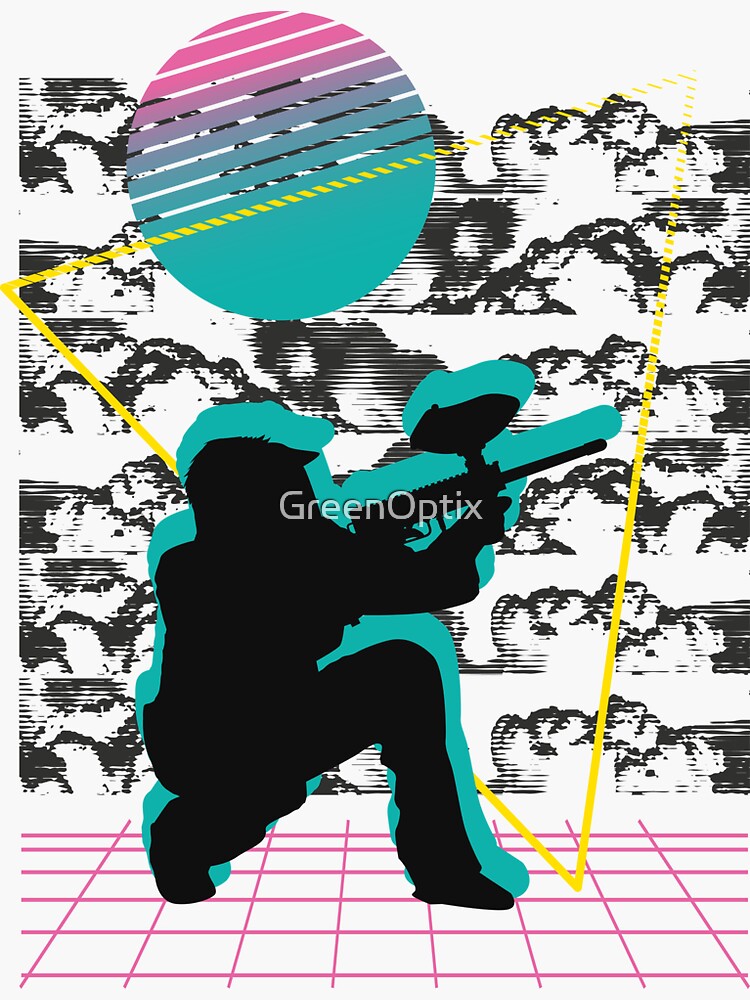 Vaporwave Paintball by GreenOptix