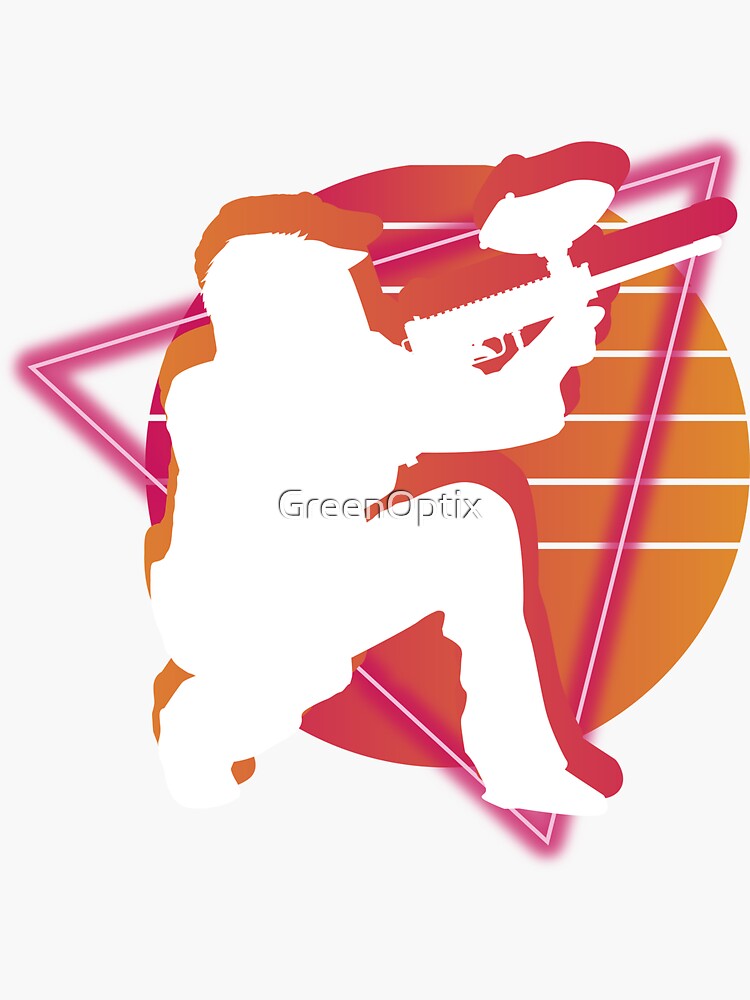Vaporwave Paintball by GreenOptix